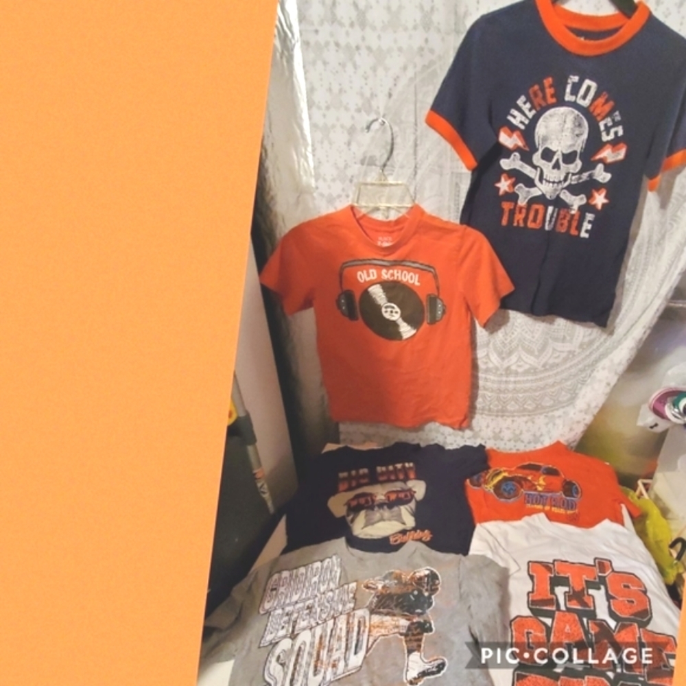 Lot of 6 childrens place tees 5/6